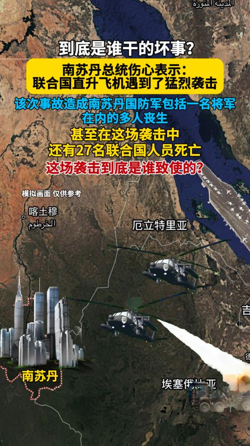 南苏丹总统:联合国直升机遇袭 多人丧生