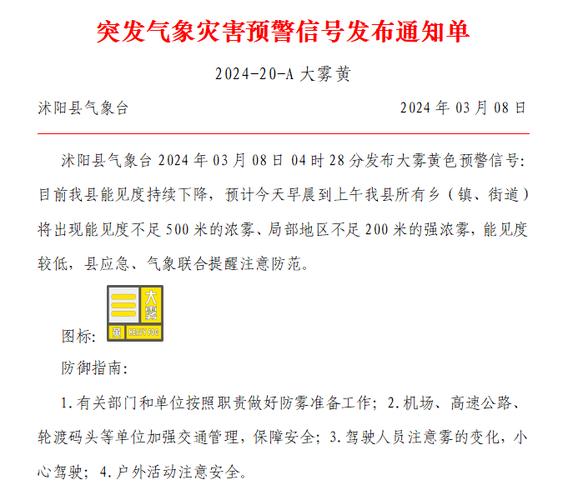 河北省内丘县发布大雾黄色预警_3